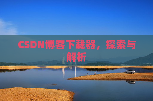 CSDN博客下载器，探索与解析